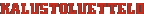 Kalustoluettelo